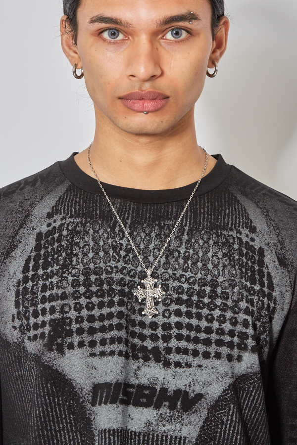 Preacher Vintage Chain Necklace - Pewter