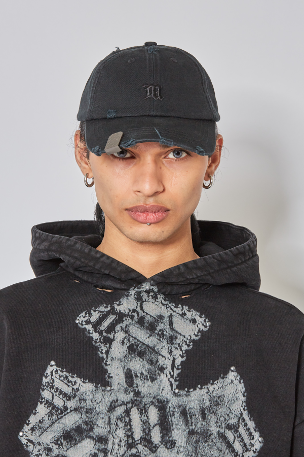 Diamond Plate Cap - Black