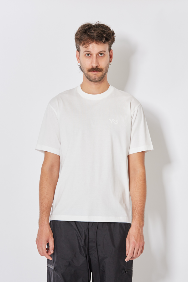M Reg Ss Tee C - white