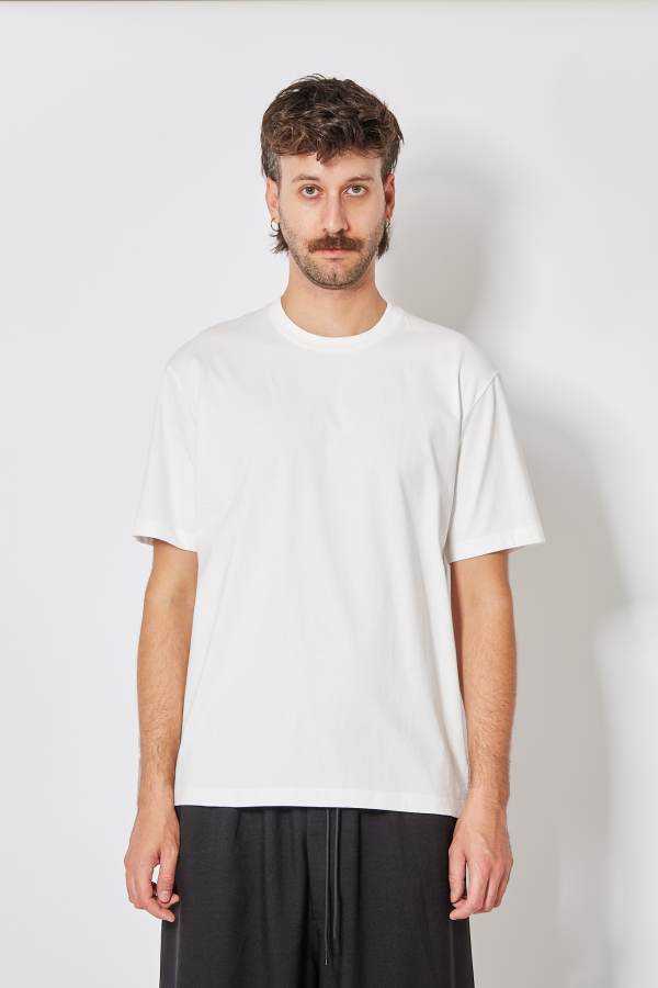 M Merch Ss Tee C - White
