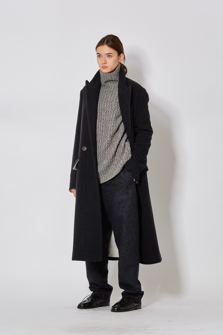 Chunky High Neck Jumper - Grey Chunky High Neck Jumper - Grey