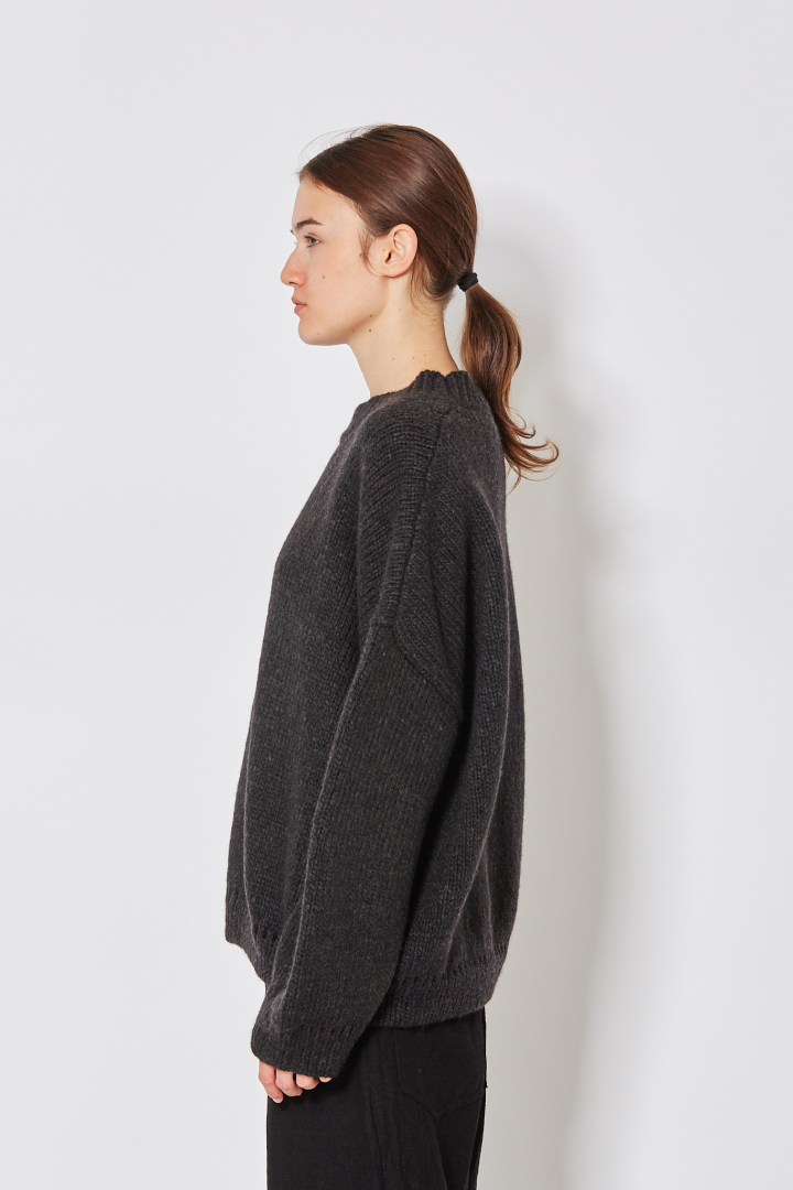 Rounded Jumper - Onyx
