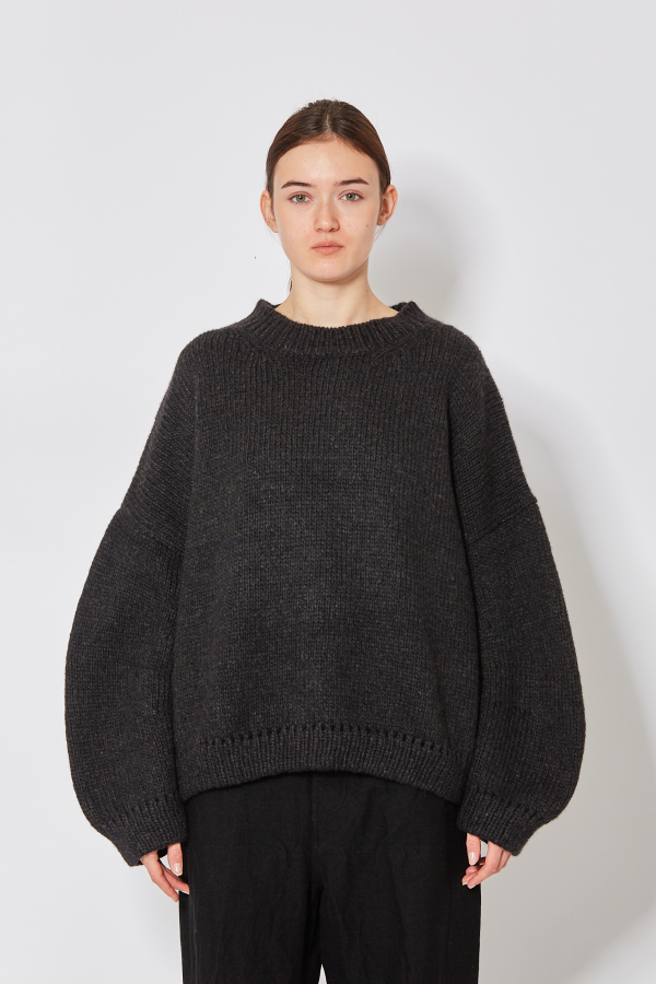 Rounded Jumper - Onyx