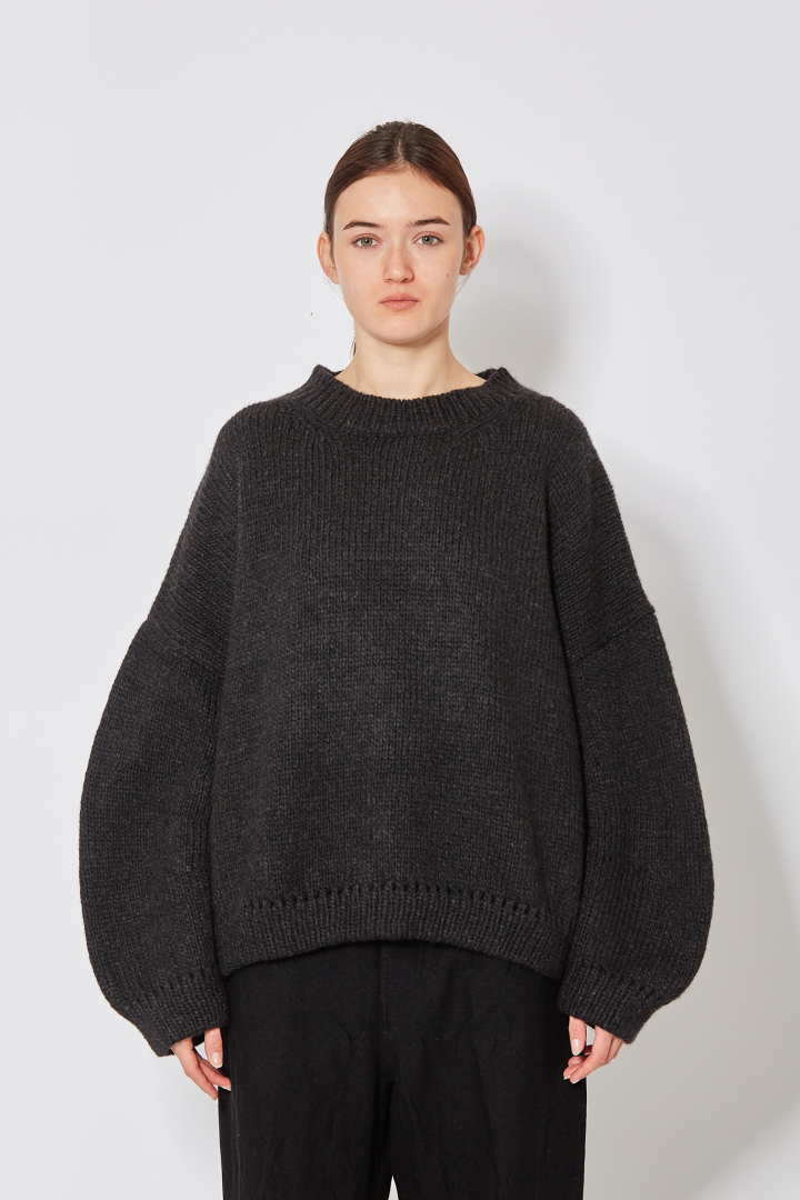 Rounded Jumper - Onyx