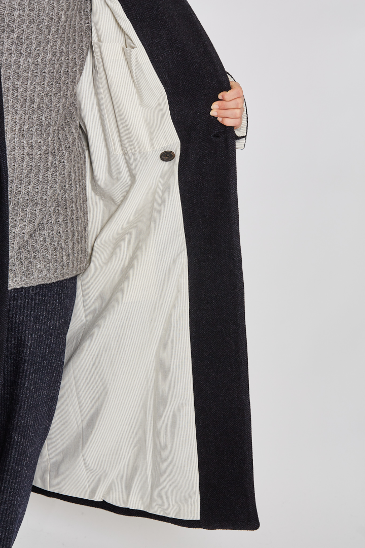 DB Long Coat - Night DB Long Coat - Night