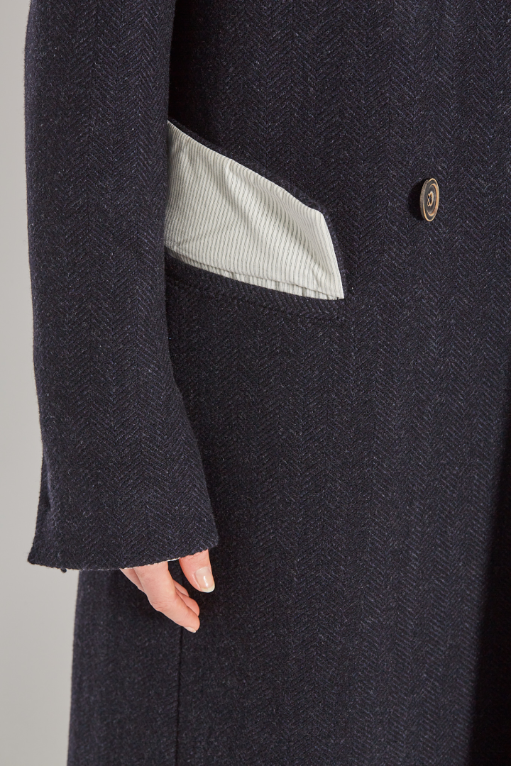 DB Long Coat - Night DB Long Coat - Night