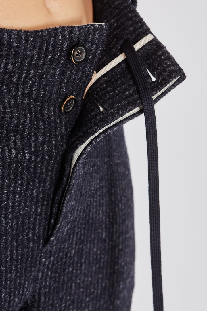Slim Pullon Pants - Night Pin Slim Pullon Pants - Night Pin