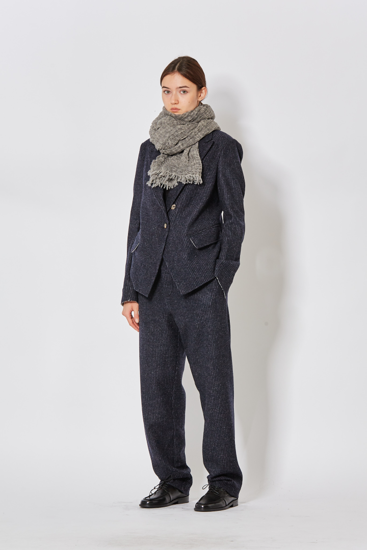 Slim Pullon Pants - Night Pin Slim Pullon Pants - Night Pin