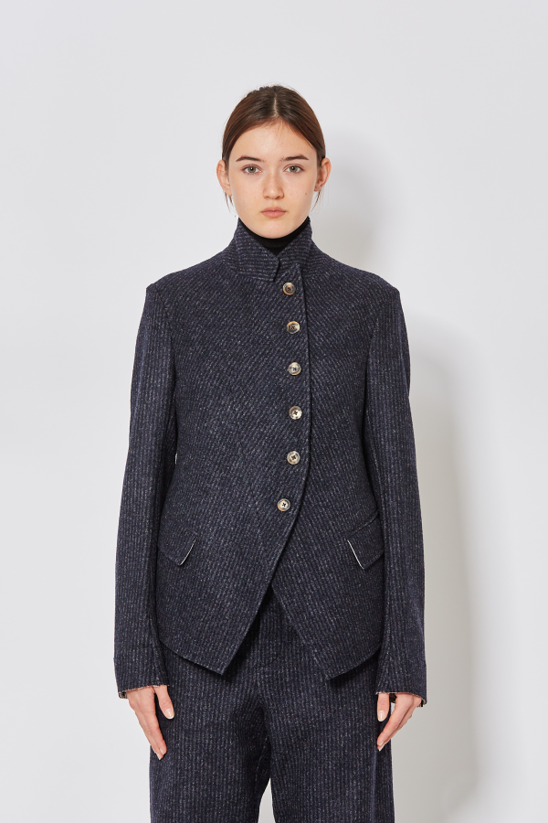 1/2 lined Cutaway Jacket - Night Pin