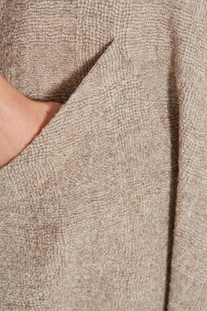 Bustled Skirt - Almond Bustled Skirt - Almond