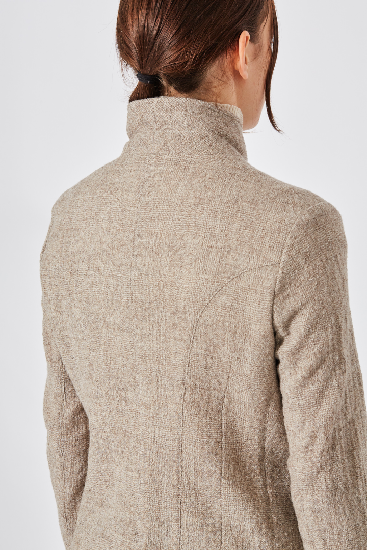 1/2 lined Cutaway Jacket - Almond 1/2 lined Cutaway Jacket - Almond