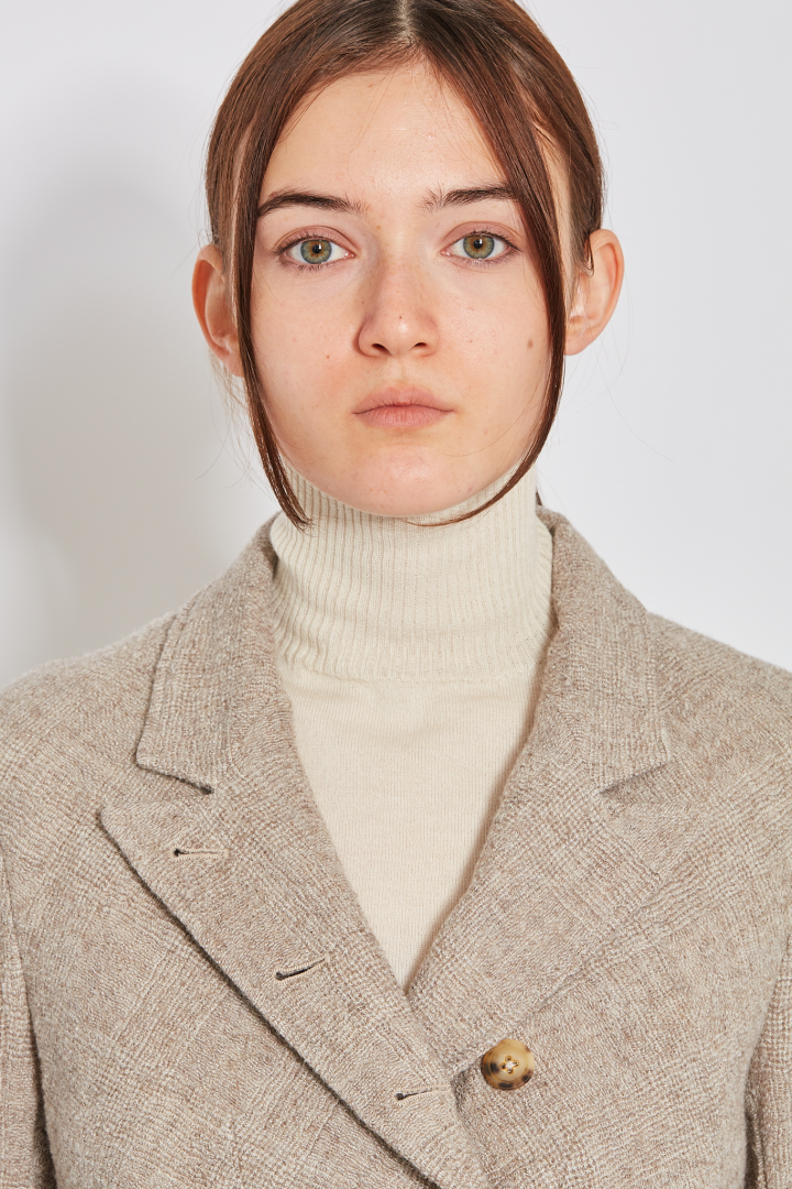 1/2 lined Cutaway Jacket - Almond 1/2 lined Cutaway Jacket - Almond