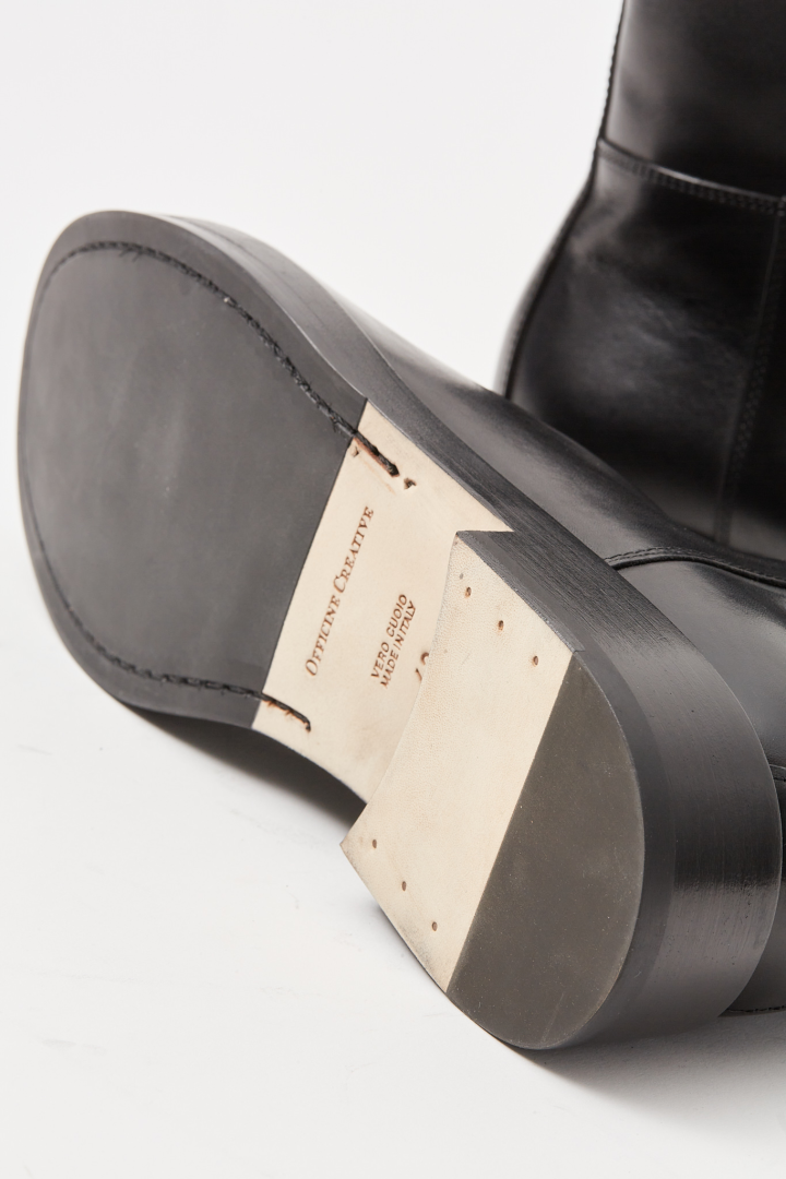 Bulla/003 Spalla Piuma Nappa - Nero