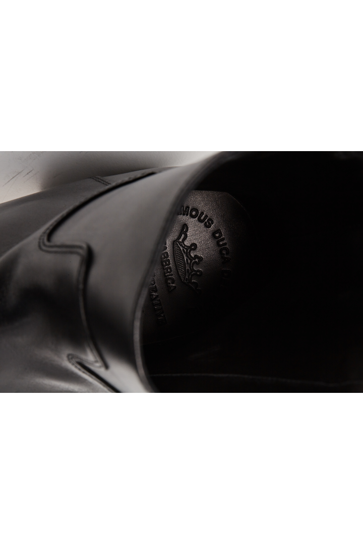 Bulla/003 Spalla Piuma Nappa - Nero