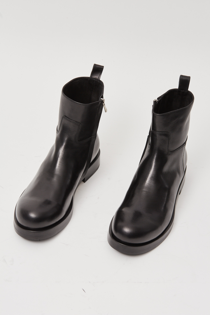 Bulla/003 Spalla Piuma Nappa - Nero