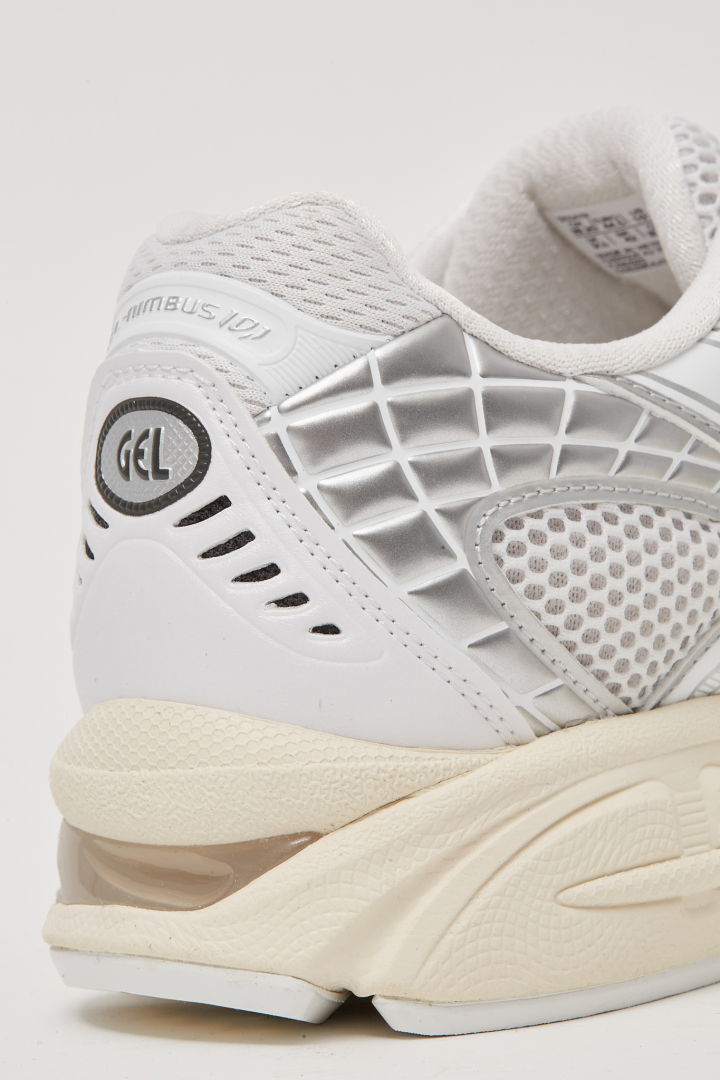 Gel Nimbus 10.1 Unisex - White/Pure Silver