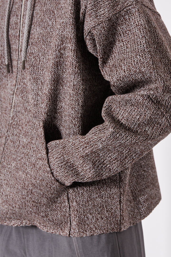 Cristal Hoodie - Burnt Umber