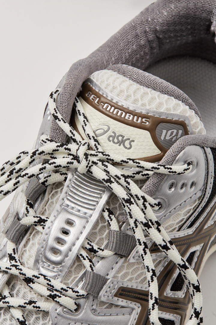 Gel Nimbus 10.1 Unisex - Cream/Pure Silver