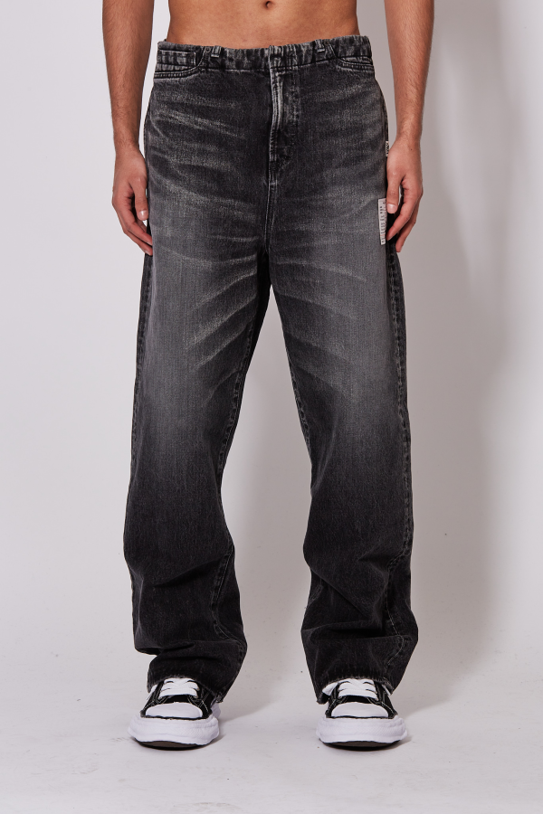 Waist Easy Jeans - Black