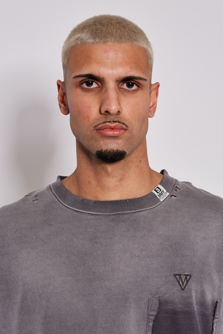 Sun Faded Tee - Black