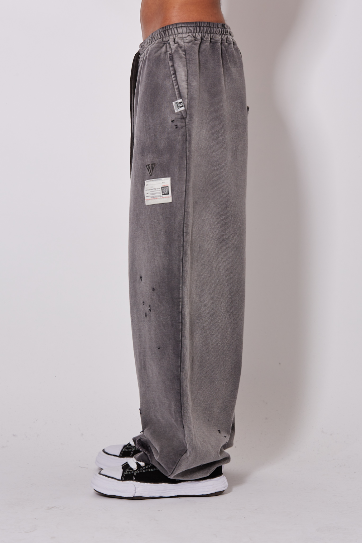 Sun Faded Pants - Black