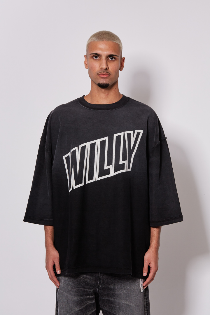 Inside Out”Willy” Buffalo Tee - Black