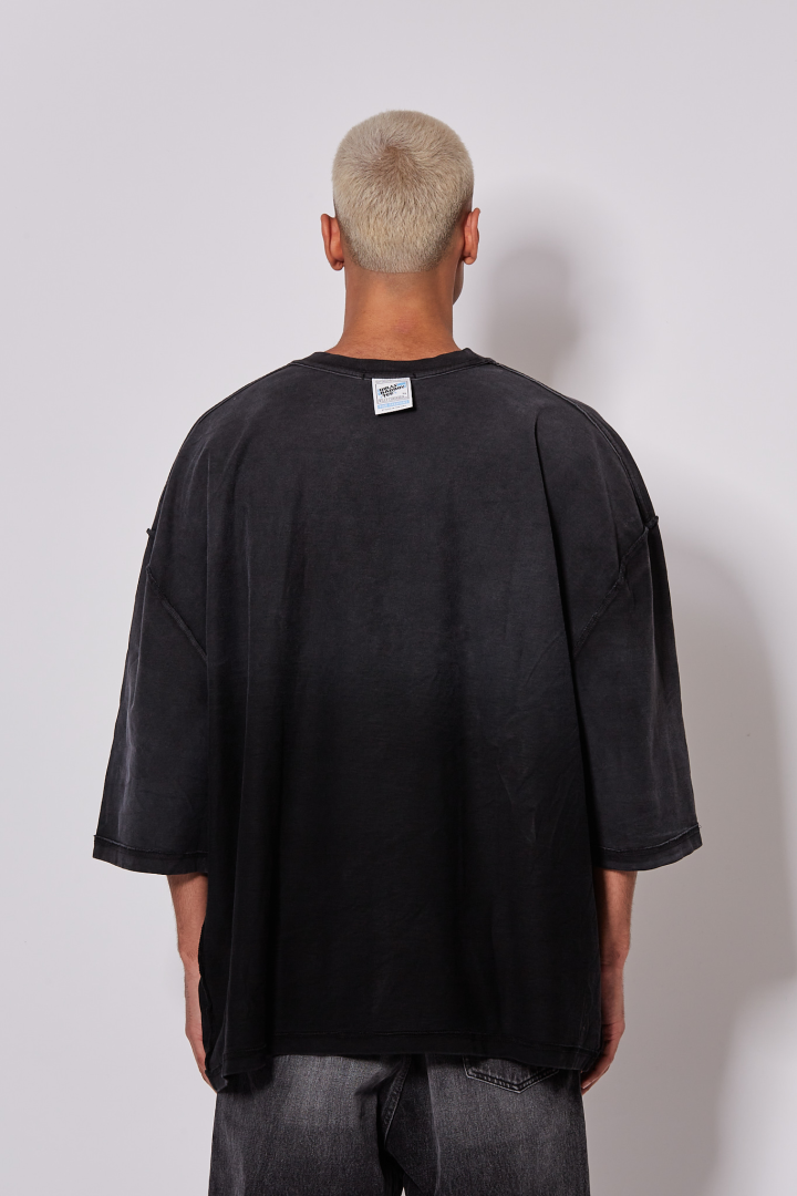 Inside Out”Willy” Buffalo Tee - Black