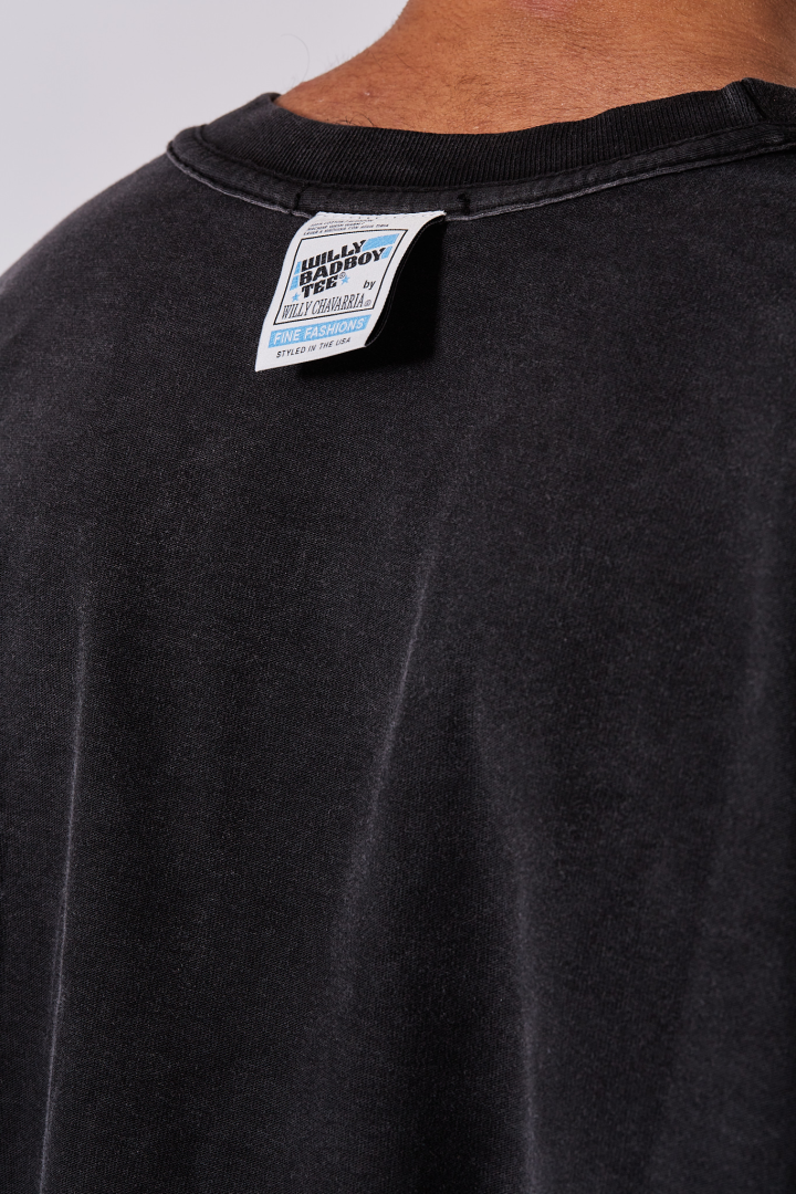 Inside Out”Willy” Buffalo Tee - Black