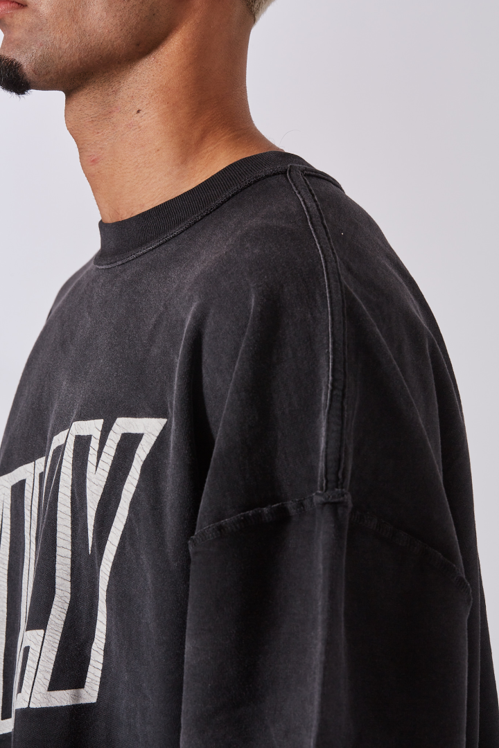 Inside Out”Willy” Buffalo Tee - Black