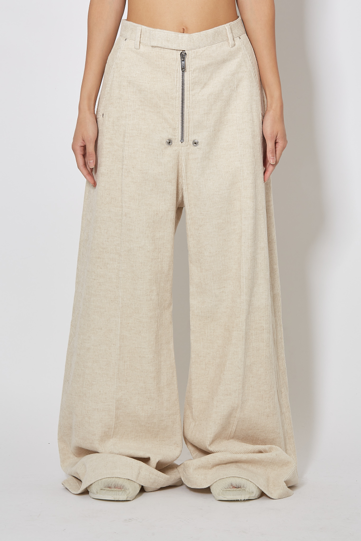 Tailored Wide Belas - Natural