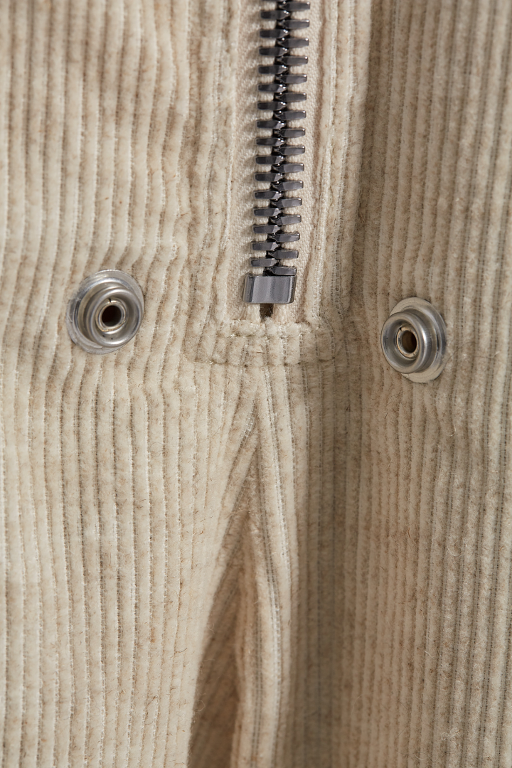 Tailored Wide Belas - Natural