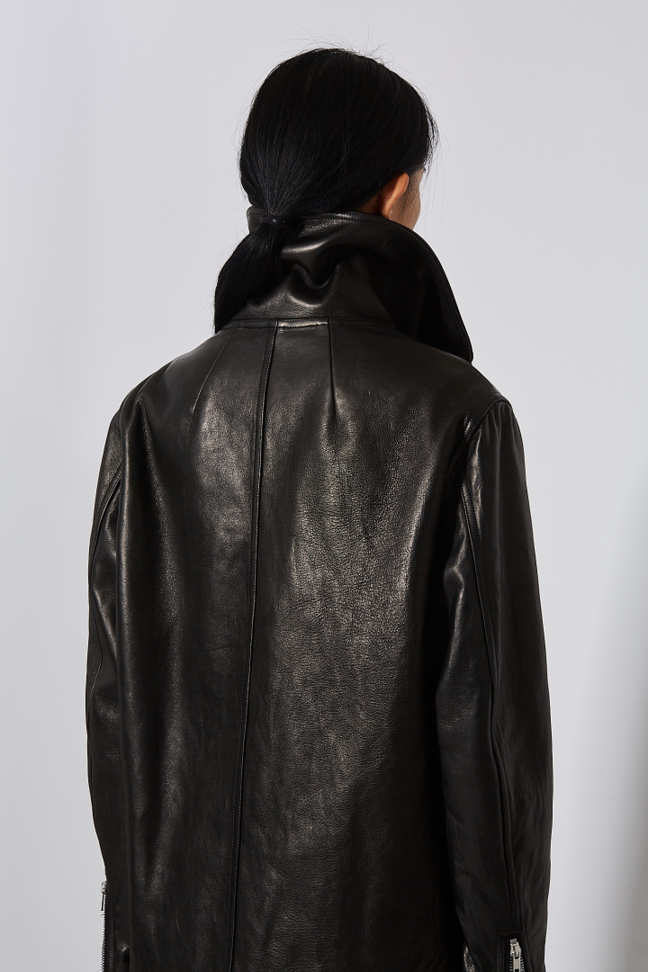 Leather Jacket Exploder Jkt - Black