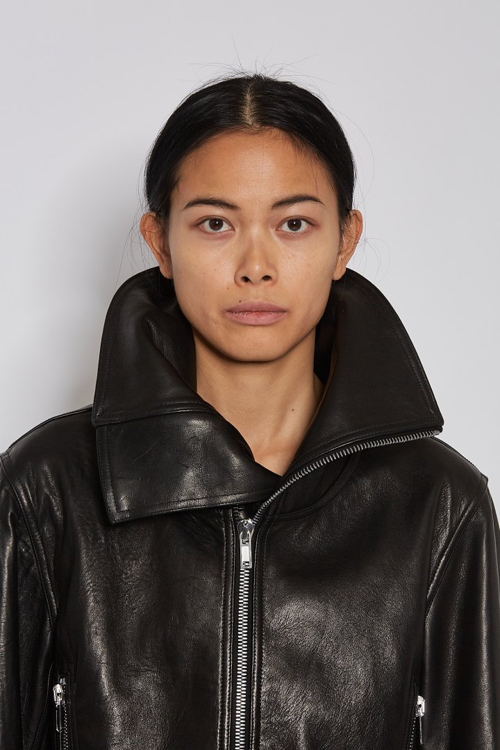 Leather Jacket Exploder Jkt - Black