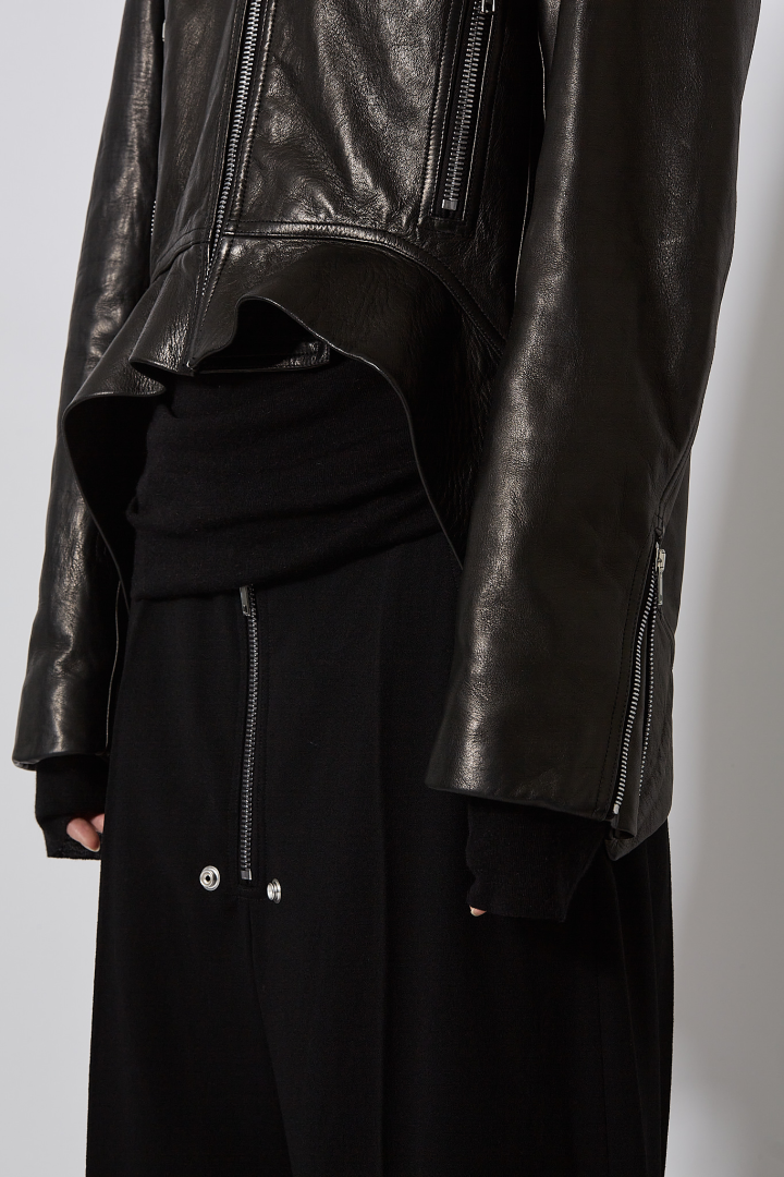 Leather Jacket Exploder Jkt - Black