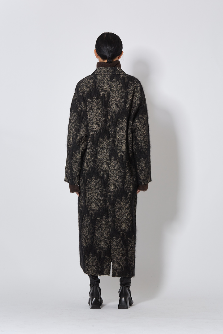 Cicero Coat - Black/Tan
