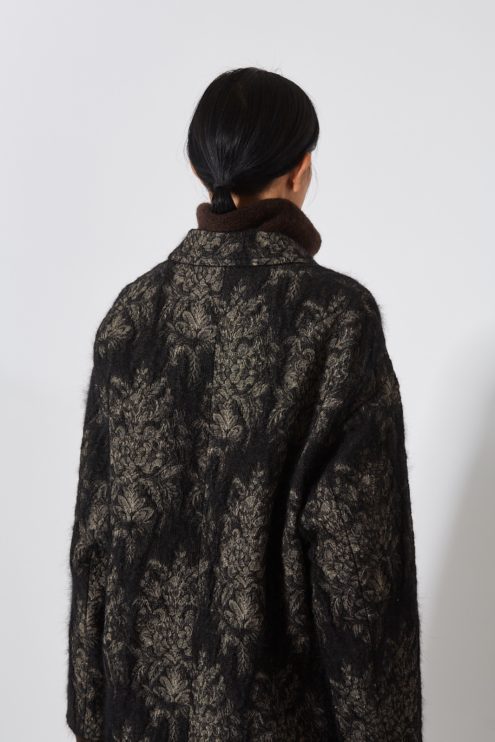 Cicero Coat - Black/Tan