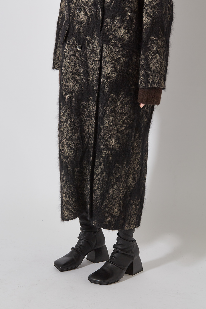 Cicero Coat - Black/Tan