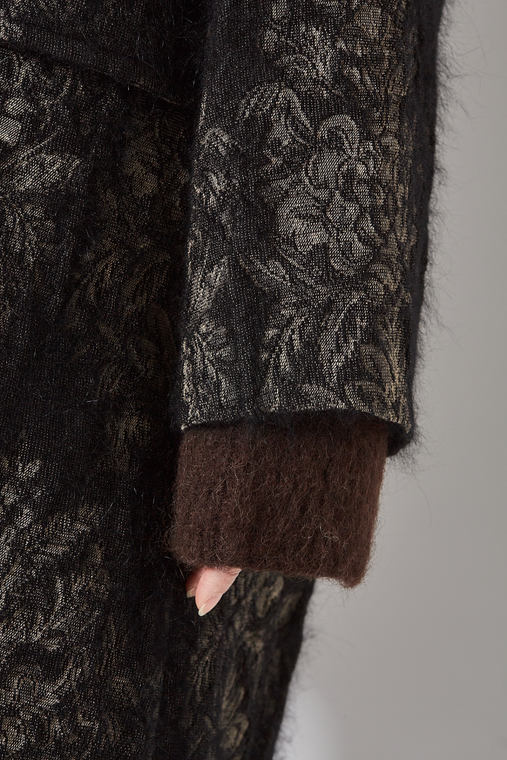 Cicero Coat - Black/Tan