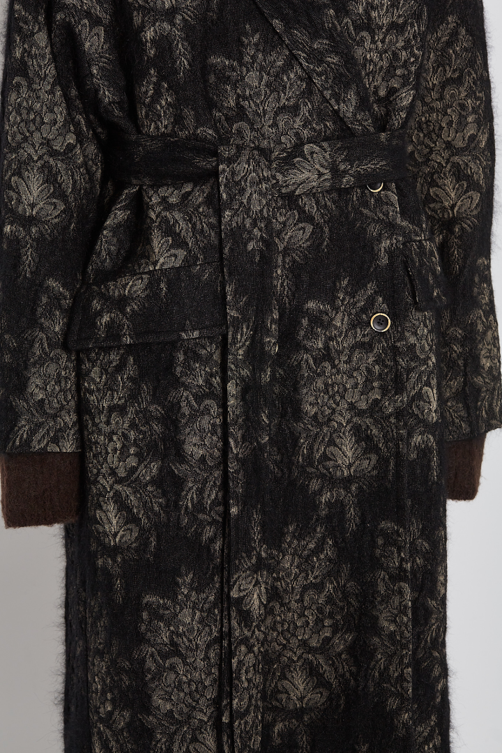 Cicero Coat - Black/Tan