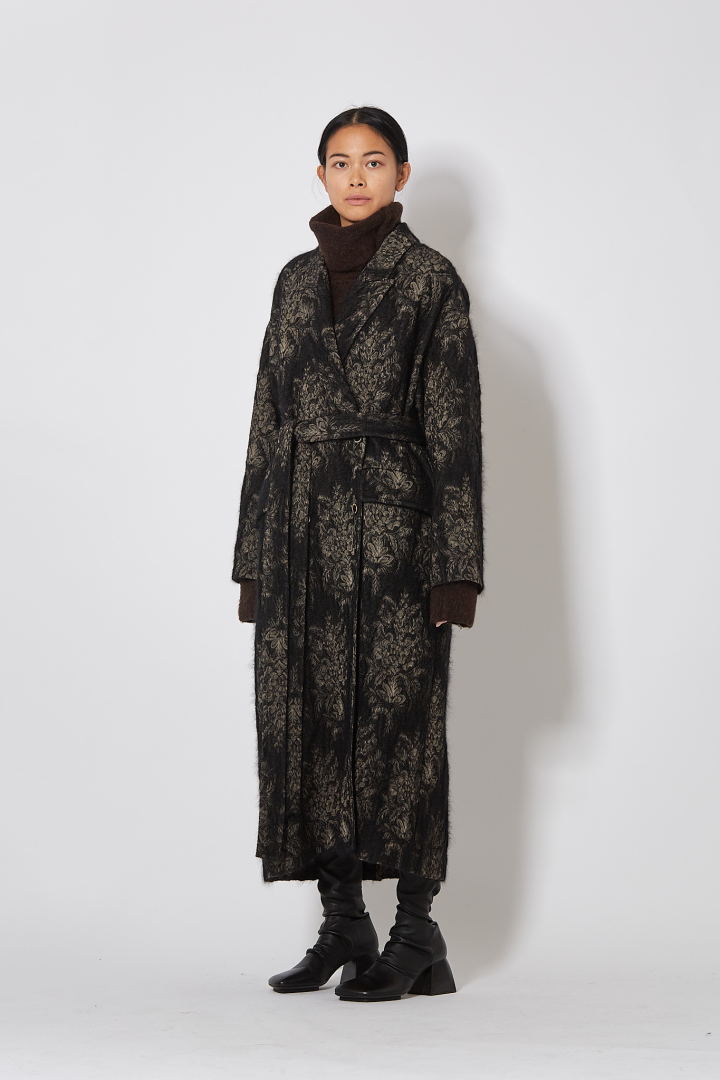 Cicero Coat - Black/Tan
