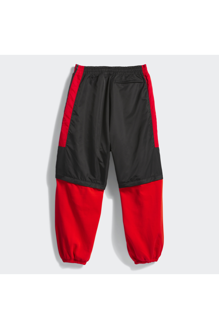 WC Fleece Track - Black/Red