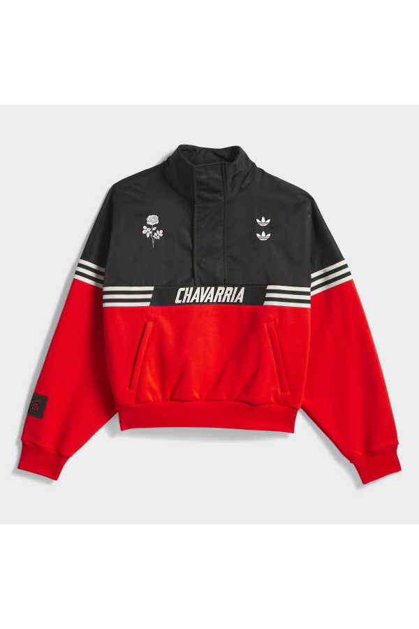 WC Gomez Pullover - Black/Red