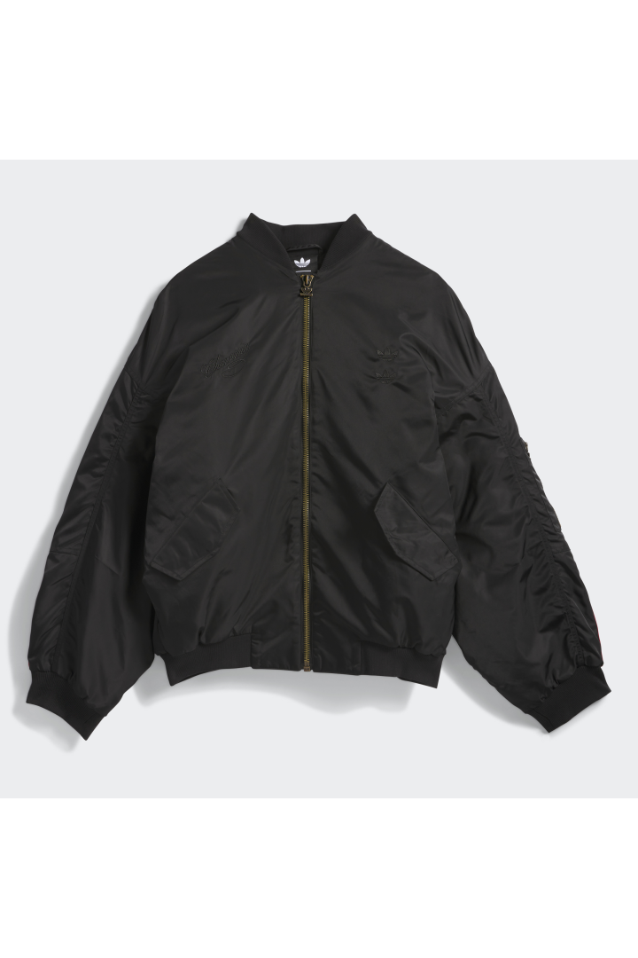 WC Satin Bomber - Black