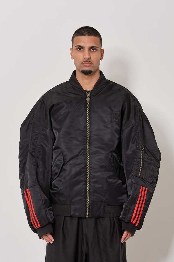 WC Satin Bomber - Black