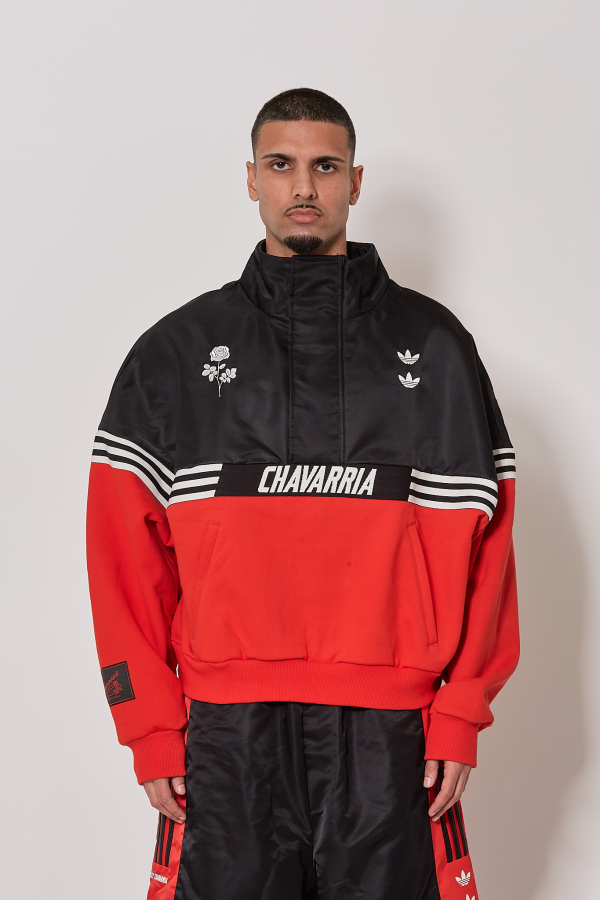 WC Gomez Pullover - Black/Red