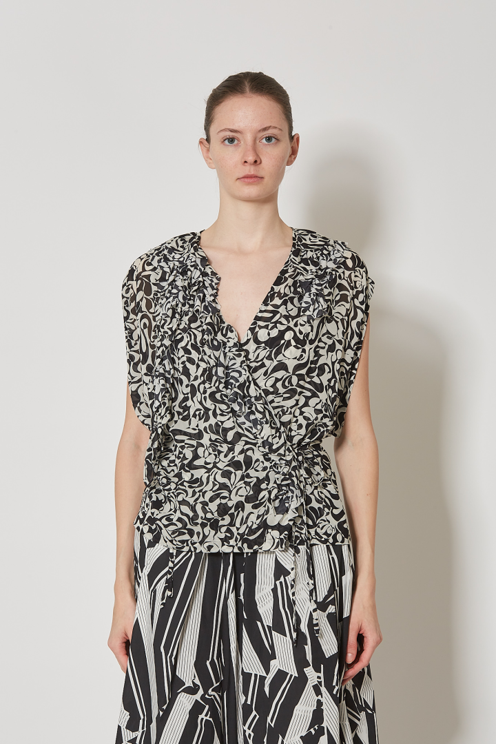Clematis Shirt - Black