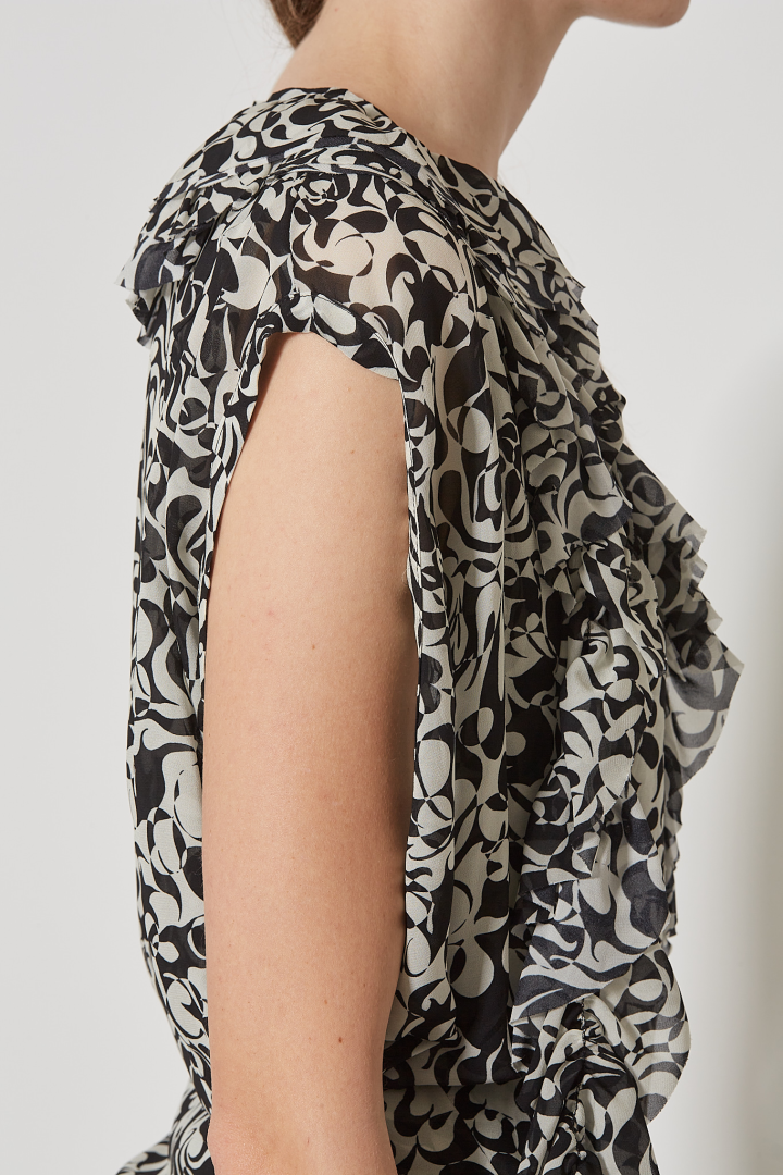 Clematis Shirt - Black