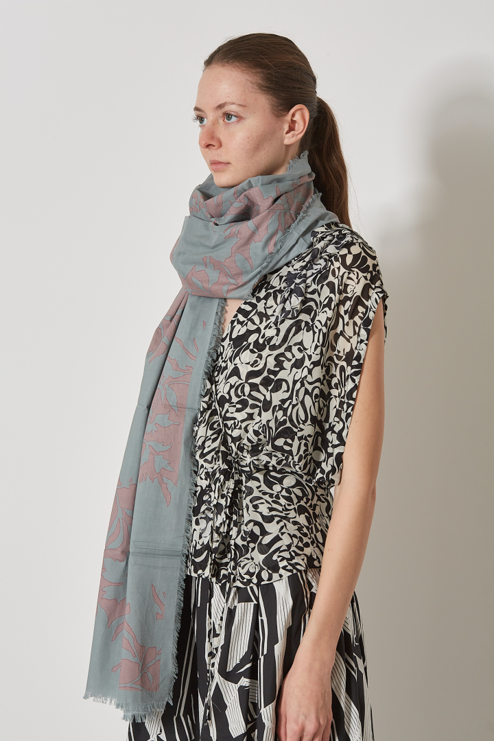 Fiesta Scarf - Petrol