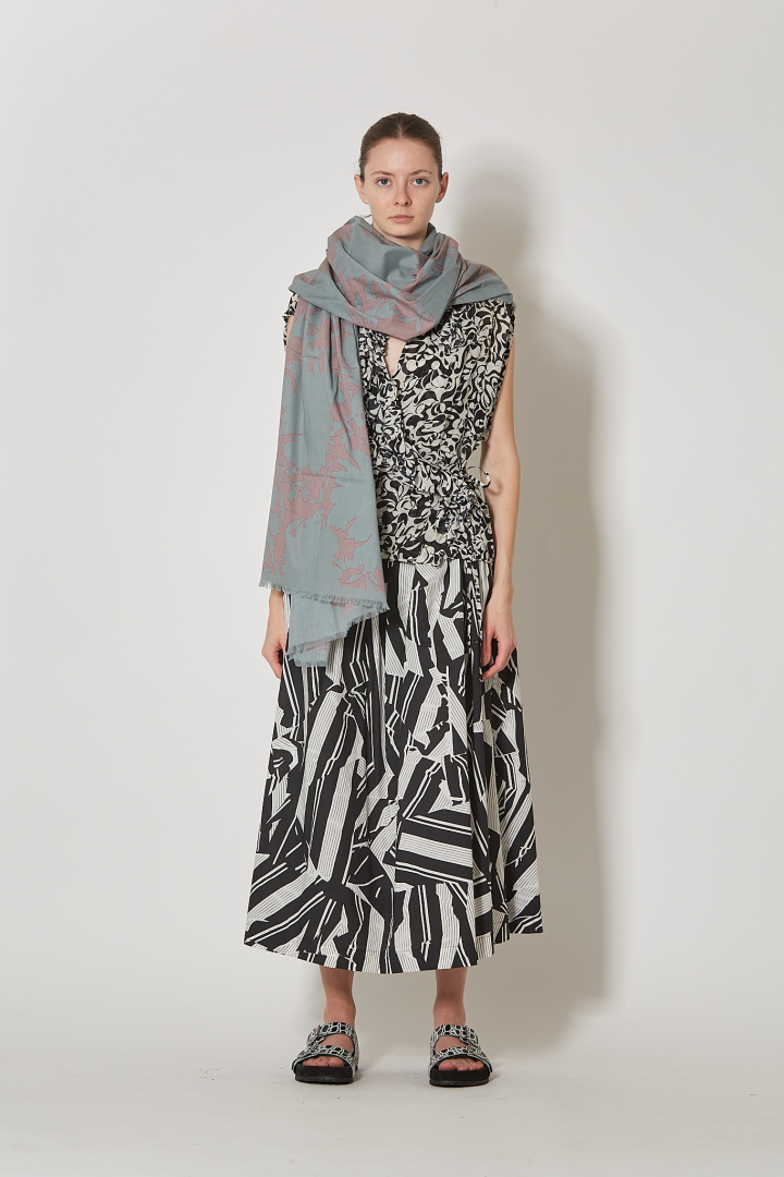 Fiesta Scarf - Petrol