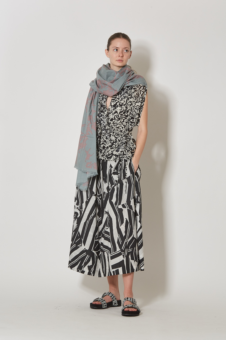 Fiesta Scarf - Petrol